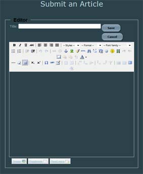 How to submit an article How to submit an article